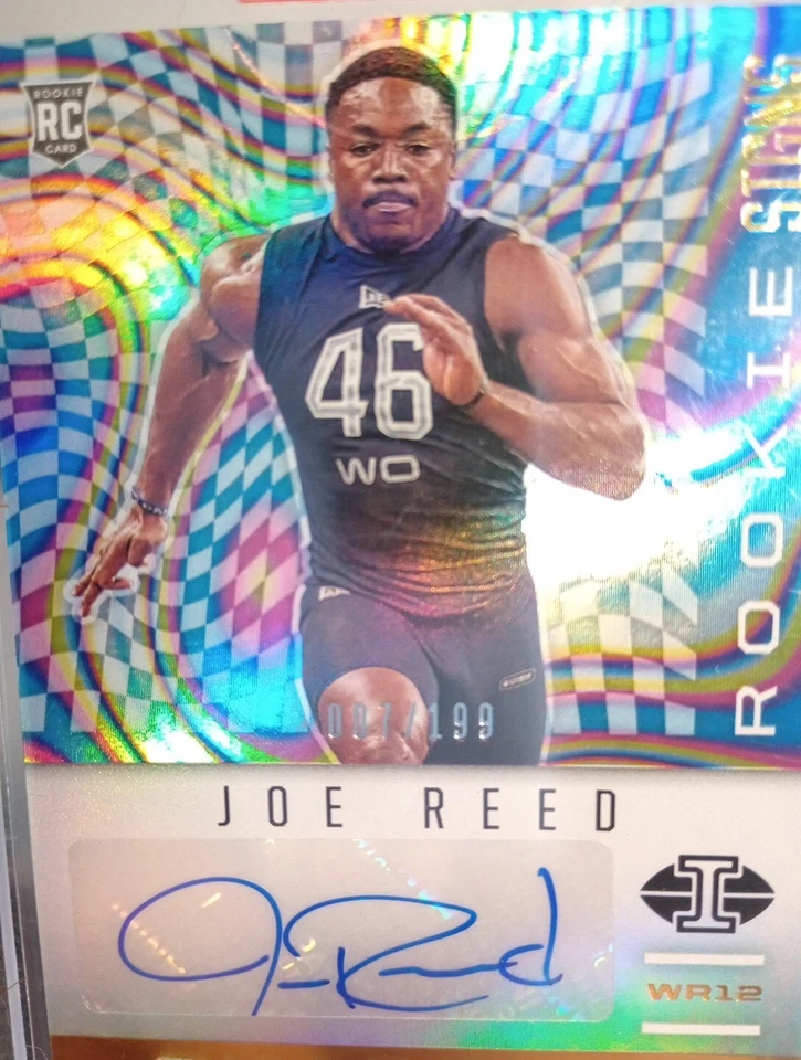 2020 Panini Illusions - Rookie Signs #RS45 Joe Reed /199 (AU, RC) - Image 3 of 4