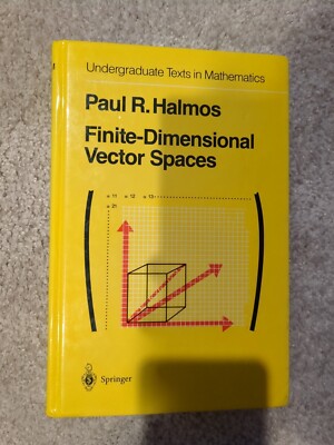 Undergraduate Texts in Mathematics Ser.: Finite-Dimensional Vector Spaces by P.
