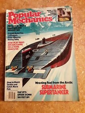 Popular Mechanics Magazine March 1982 Submarine Tanker, Muscle Cars
