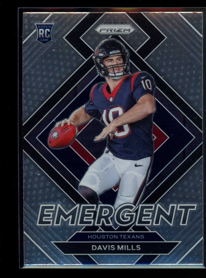 2021 Panini Prizm #E-18 Davis Mills Emergent