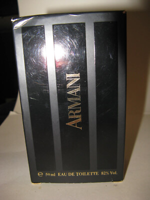 GIORGIO ARMANI eau de toilette ARMANI, 1.7 oz. 50 ml splash bottle,82% Vol.,NIB