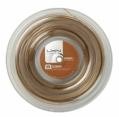 (0,77 /m) Luxilon Element 125 200 m Tennissaiten Tennis Strings
