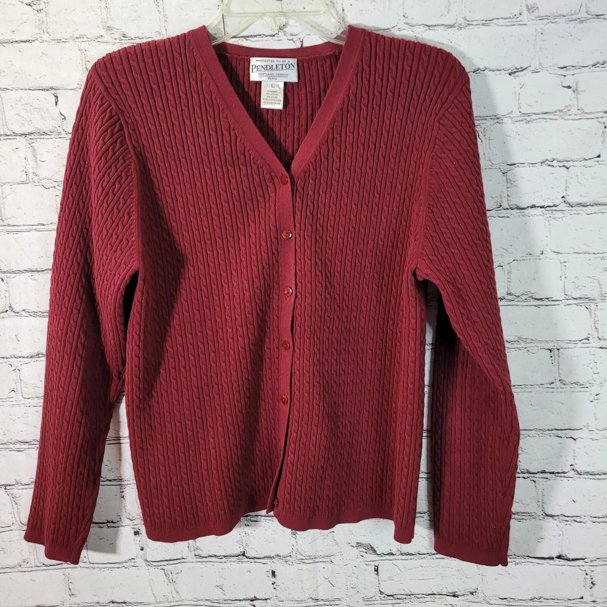 トップス PENDLETON L/S V-NECK CARDIGAN size M Pendleton V-Neck Sweaters for Women for sale | eBay