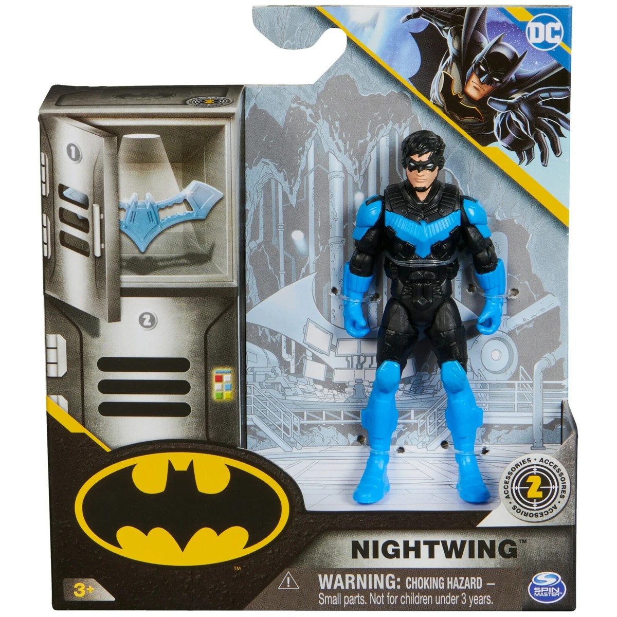 NIGHTWING Black&White フィギュア バットマン BATMAN Nightwing (The New Batman Adventures) 6