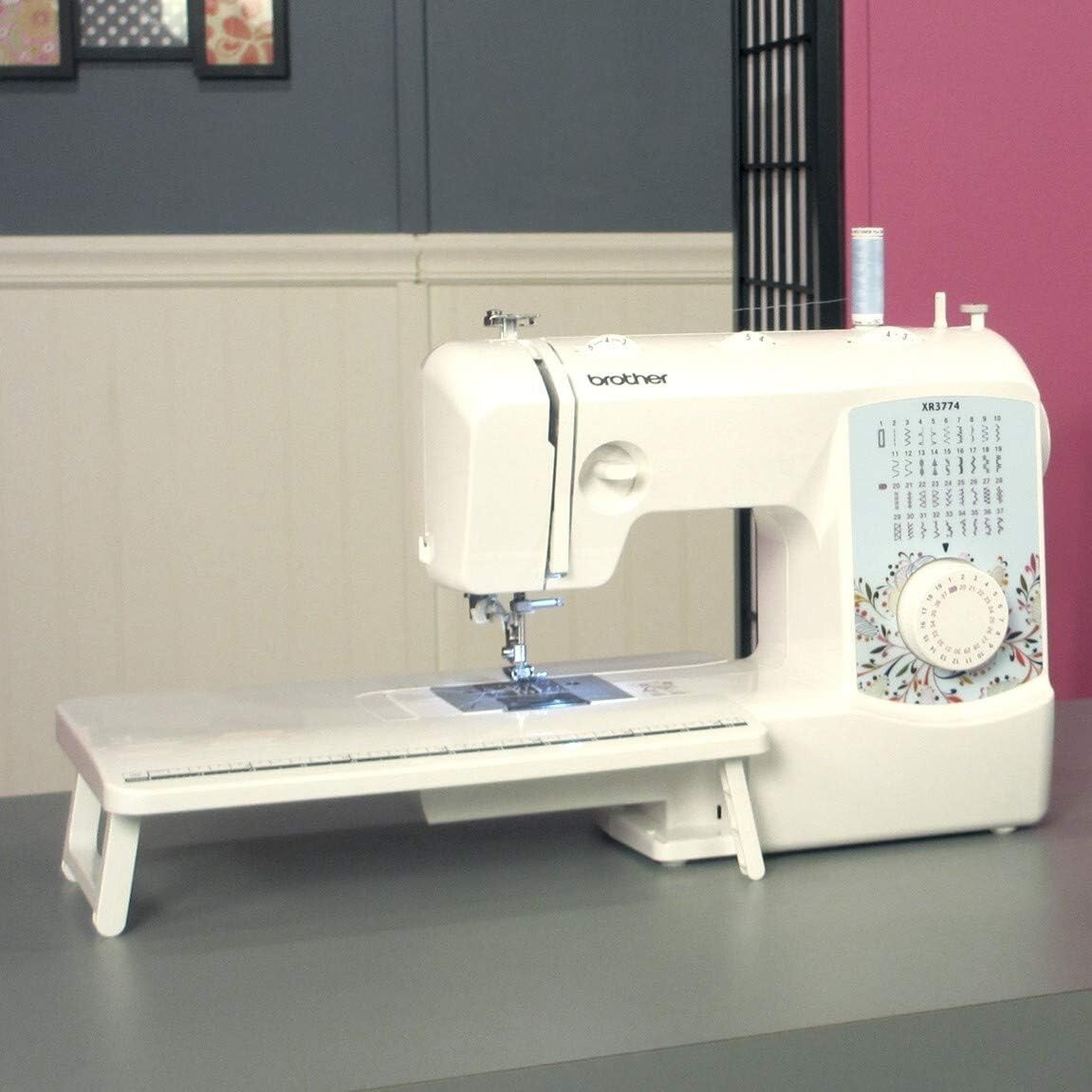 Brother Sewing and Quilting Machine, XR3774, 37 Builtin Stitches, Wide