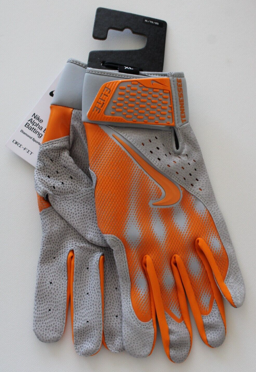 nike batting gloves orange