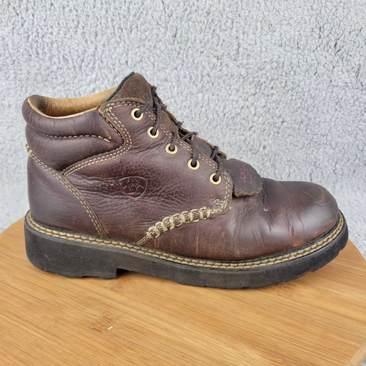 Ariat Womens Size 8.5B Canyon 4lr Horse Work Stitched Boots Ankle