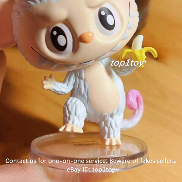 POP MART x HOW2WORK Labubu The Monsters Animals Monkey Mini Figure