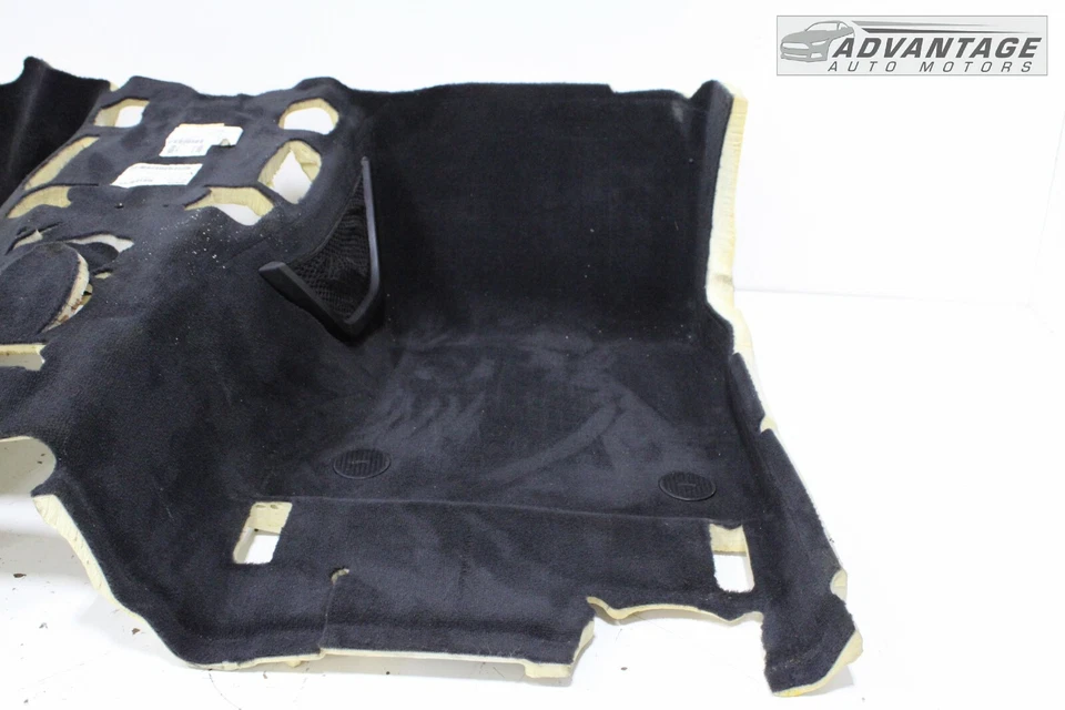 BMW 535I XDRIVE F10 2011-2016 cubierta de piso delantero alfombrilla revestimiento negro OEM Foto 3 de 4