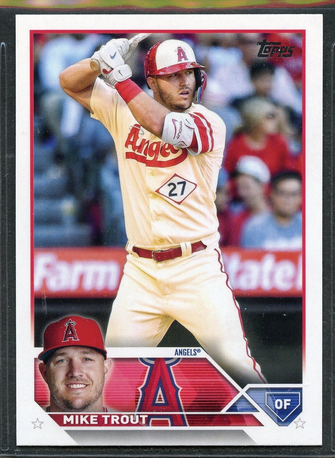 2023 Topps Baseball - #27 - Mike Trout - Los Angeles Angels