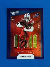 2021 Prestige Stefon Diggs Franchise Favorites Purple Insert Card #FF-12; #d/149