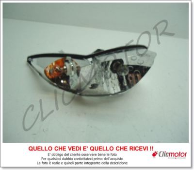 Gemma stop Rossa specifica per Honda Sh 125 150 2001 2002 2003 2004