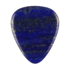 Lapis Lazuli Stone Guitar Pick - 3.0 mm - 351 Shape - Handmade Exotic Plectrum