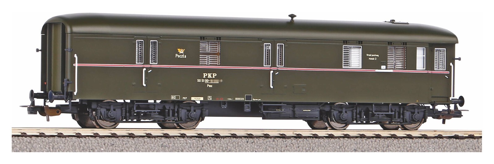 Piko Classic Nostalgie 53800 Postal Car PKP