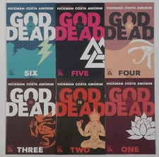 Jonathan Hickman's God is Dead #1-6 VF/NM complete first story arc - Avatar set