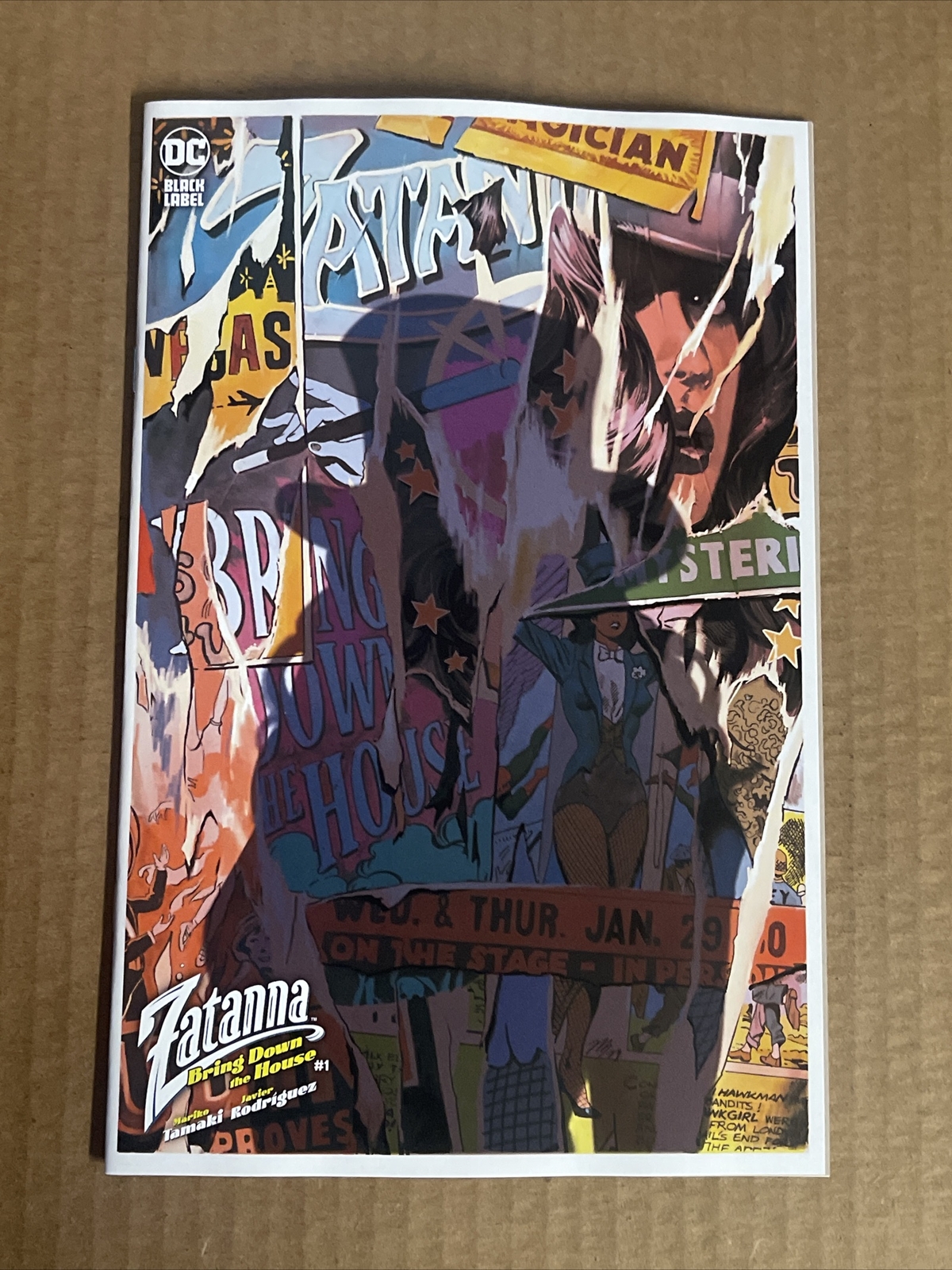 ZATANNA BRING DOWN THE HOUSE #1 BUENO 1:25 VARIANT 1ST PRINT DC COMICS ...