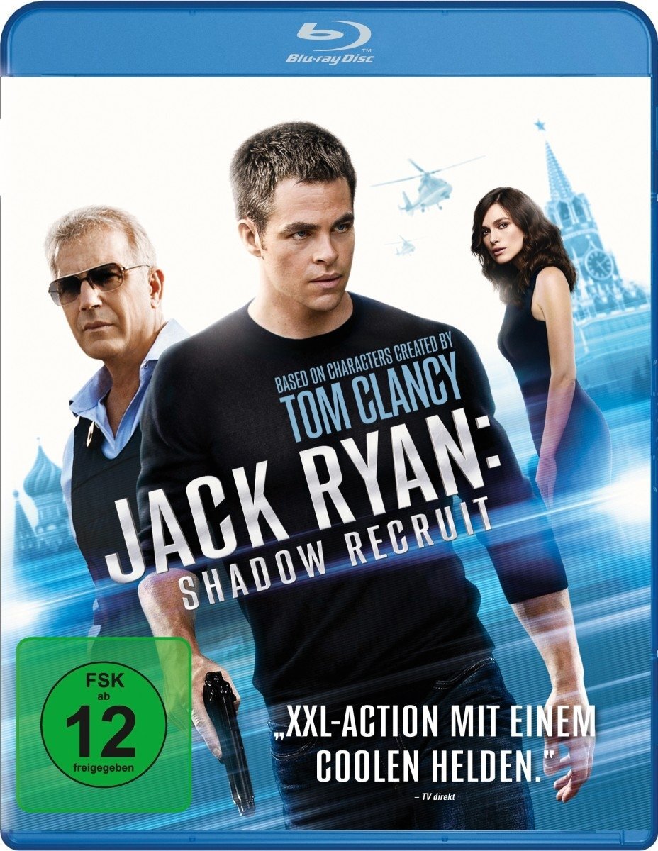 Jack Ryan: Shadow Recruit [Blu-ray] (Blu-ray) Pine Chris Knightley Keira Costner