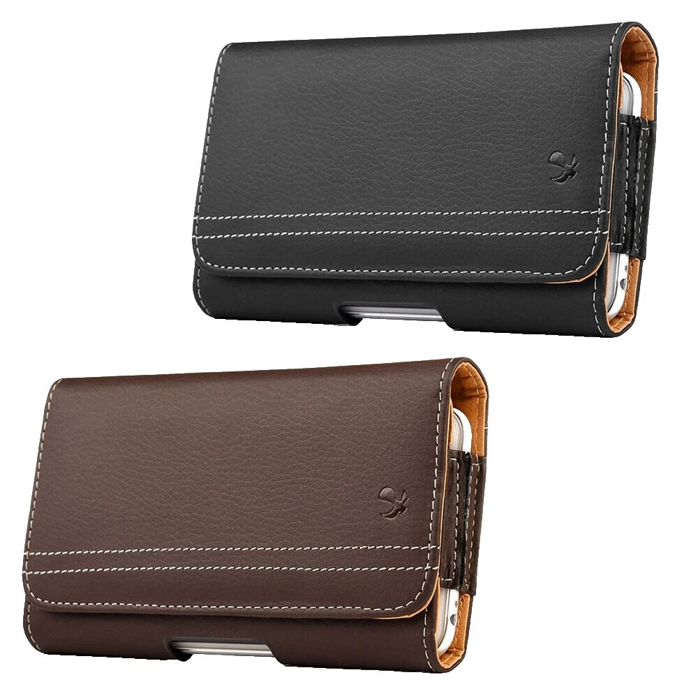 Leather Plain Cell Phone Wallet Cases for Nokia