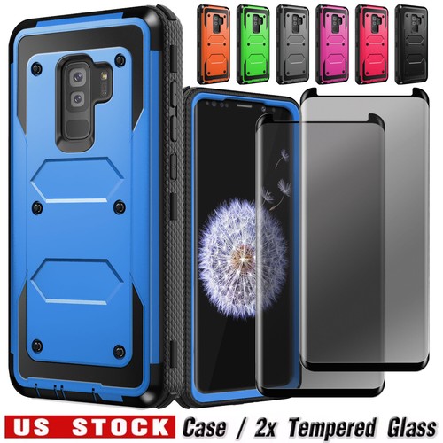 For Samsung Galaxy S9/S9+/S9 Plus Rugged Case Cover / Privacy Screen Protector - $13.99