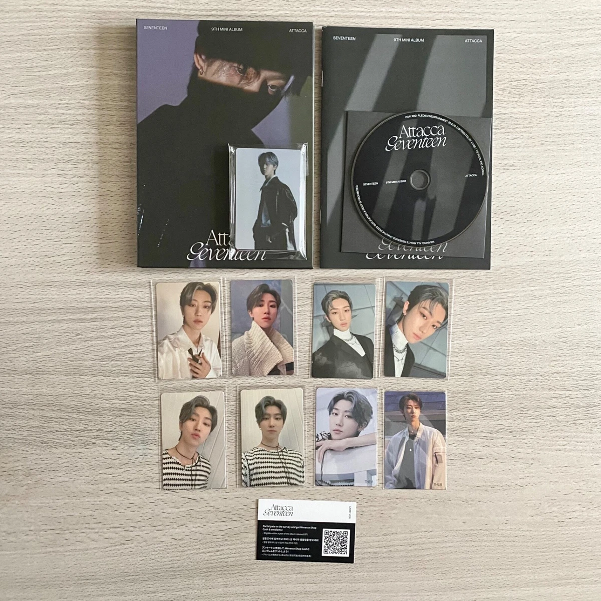 SEVENTEEN attacca 台湾 キラキラトレカ ホシ seventeen attcca hoshi