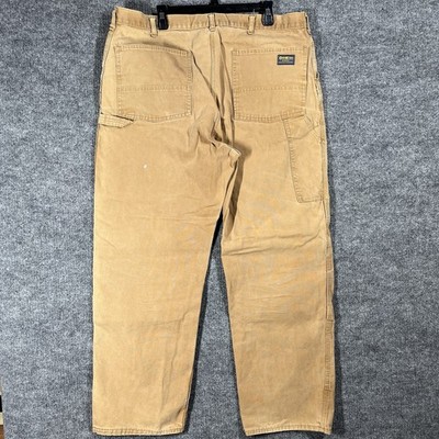 VINTAGE 60s 70s Oshkosh B'Gosh Canvas Carpenter Pants Size 38x30