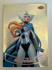 2024 UD Marvel Fleer Ultra Matriarchs Medallion White Snowdird 093/100