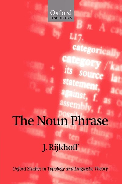Jan Rijkhoff (U. A.) | The Noun Phrase | Taschenbuch | Englisch (2004)-image