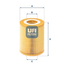 UFI Ölfilter 25.069.00 Filtereinsatz für S212 W212 KLASSE MERCEDES W204 W251 CLS UFI Ölfilter 25.069.00 Filtereinsatz für S212 W212 KLASSE MERCEDES W204 W251 CLS