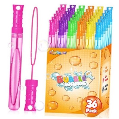 36PCS Bubble Wands for Kids,Bulk Bubble Wand for Kids Party Favor, Bubble 36Pcs