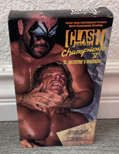 RARE WCW Clash of the Champions V VHS Turner Home Video Tape *TESTED AND WORKS*