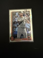 2025 Topps Chrome - Grant McCray #116 Refractor (RC)