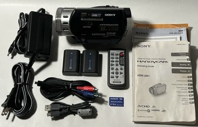 Sony Handycam HDR-SR1 30GB HDD Digital Camera Camcorder Full HD 1080 + Extras