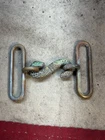 Civil War Confederate CSA Serpent Snake Belt Buckle