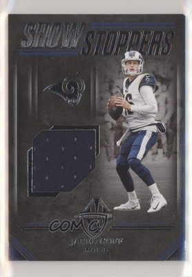 2019 Panini Majestic Showstoppers Materials 47/49 Jared Goff #SM-25 0c3