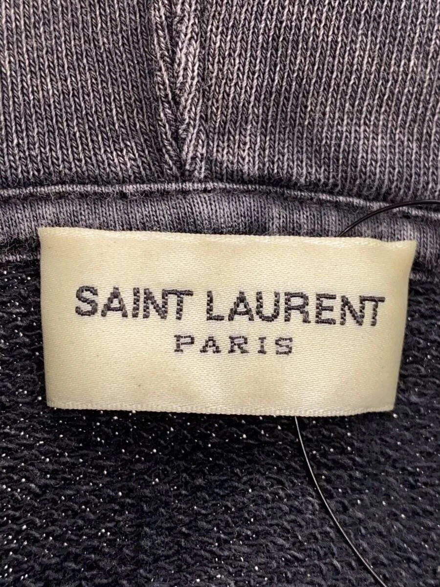 SAINT LAURENT (YSL) Felpa con cappuccio SAINT LAURENT nera L usata