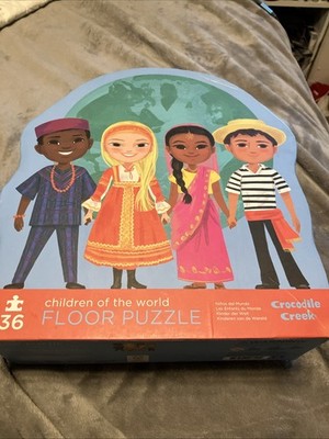 Crocodile Creek “Children of the World” 36 piece Floor Puzzle 18