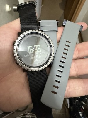 Suunto Core ABC Outdoor Watch Gray Black Altimeter Barometer Compass Preowned