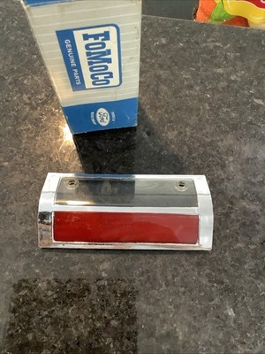 Nos 1966 Ford Fairlane Very Rare Door Courtesy Light Lens C6OZ-13783-B