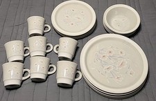 Discontinued Noritake Ice Flower Dinnerware