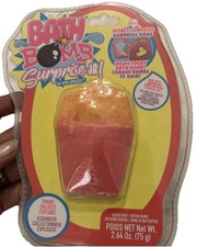 Fun Kids Bath Set: Bath Bomb Surprise JR  Strawberry Sugar Bath Fizzer SEALED