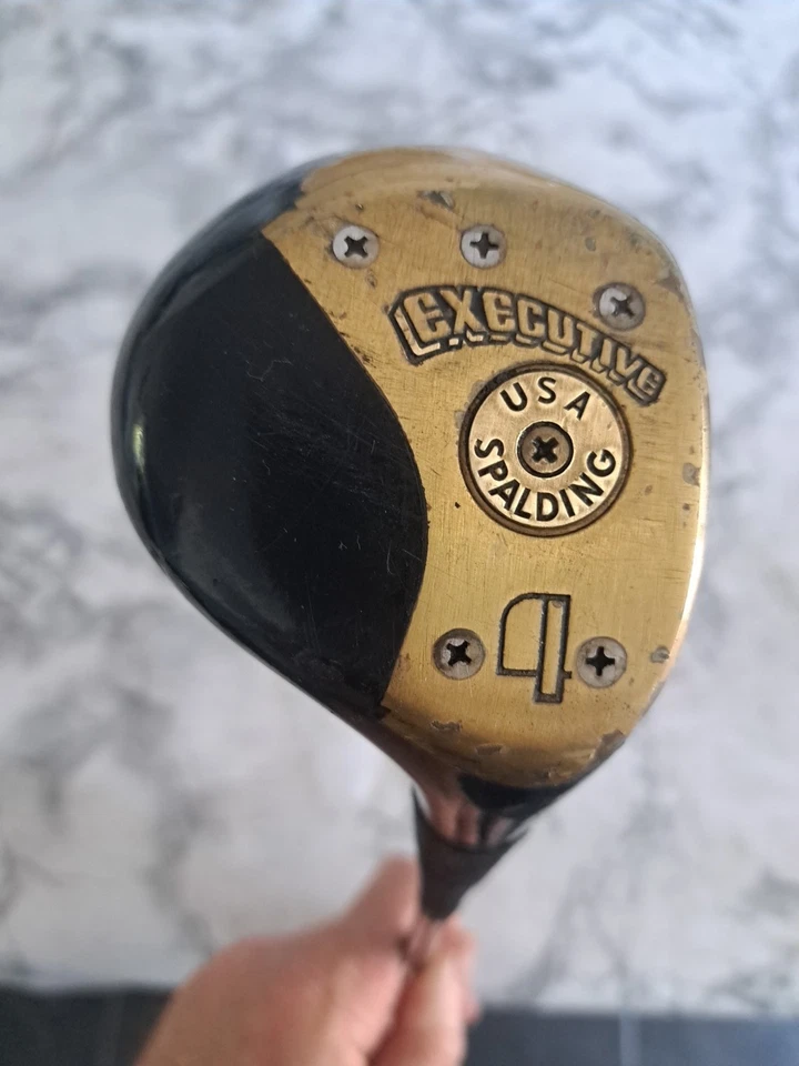CLASSIC SPALDING EXECUTIVE WOOD SET - DRIVER, & 4 WOOD, RIGHT HANDED - Image 4 of 4