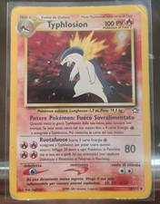typhlosion 18/111 neo genesis italiano holo 