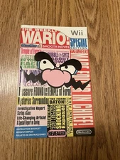 WarioWare: Smooth Moves (Nintendo Wii) Instruction Book Manual (No Game)