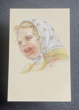 Cartolina Mariapia - volto di Bambina  (x1093)