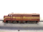 ROCO HO SCALE PENNSYLVANIA DUMMY DIESEL LOCOMOTIVE #5772 Bin G1