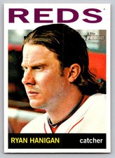 2013 Topps Heritage #357 Ryan Hanigan Cincinnati Reds