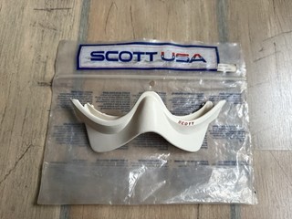 Scott Venturi Halbmaske Brille NOS Motocross VTG Classic Half Mask Nasenschutz