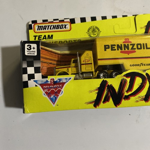 Matchbox Indy 500 Pennzoil Transporter - Boxed - Bild 3 von 6