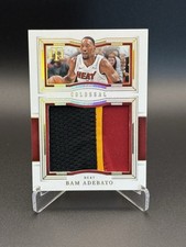 2023 National Treasures Colossal Patch Bam Adebayo Bookend 10/10 Game-worn