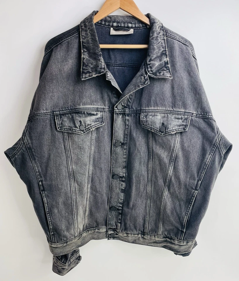 Fear of Good Essentials Denim Jacket Size M Black Men's - Image 3 of 4